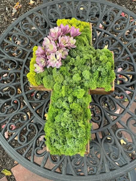 Swallows Nest Original Cross Decor