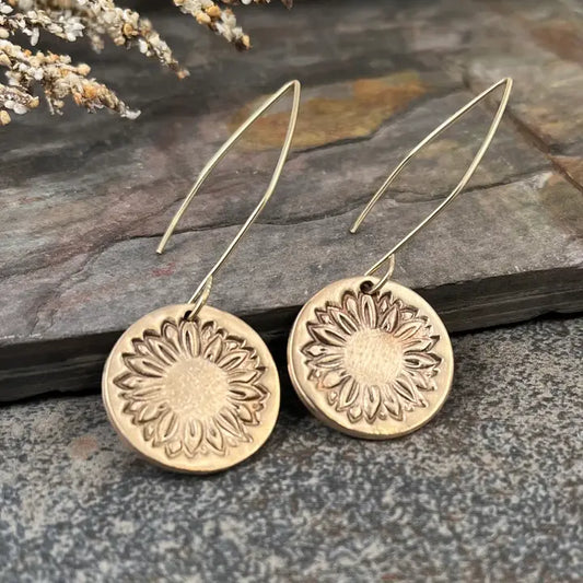 Brynn - Sunflower Earrings
