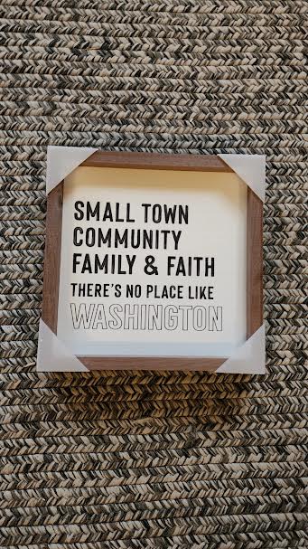 Personalized Town Small Sign