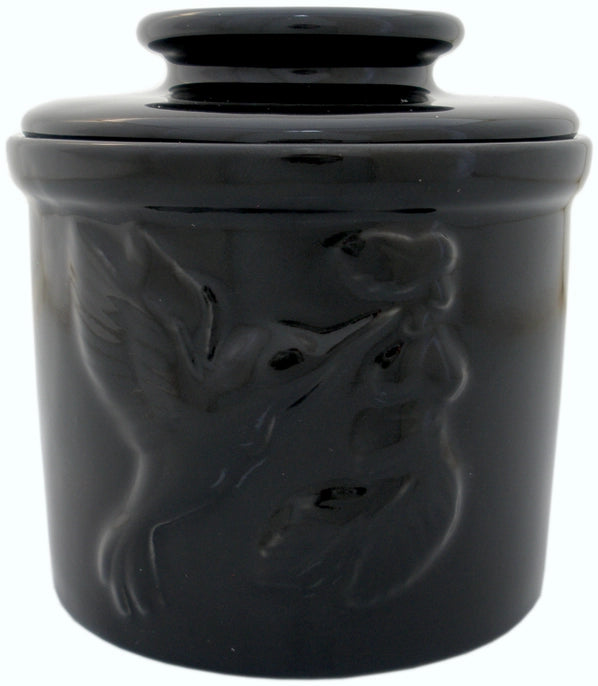 Hummingbird Butter Crock