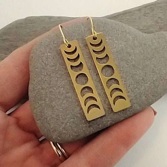 Moon Phase Earrings