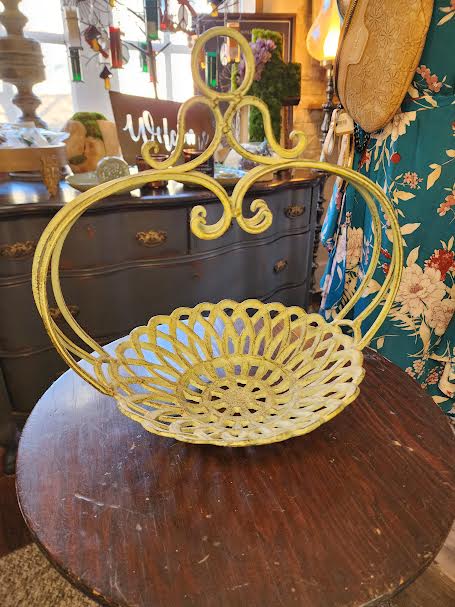 Metal Weave Basket