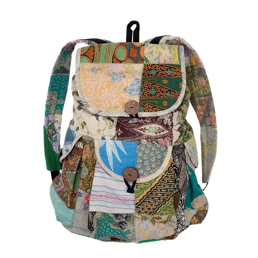 Recycled Sarong/Sari Backpack