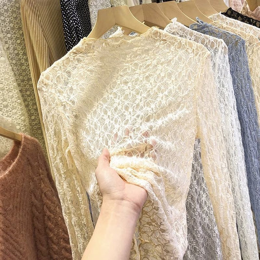 Floral Lace Sheer Top