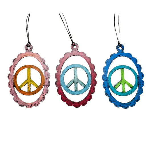 Mini Peace Sign Ornament