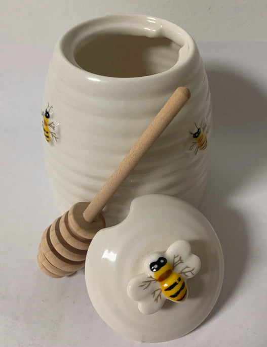 Beehive Honey Pot