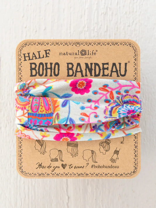 Half Boho Bandeau Headband
