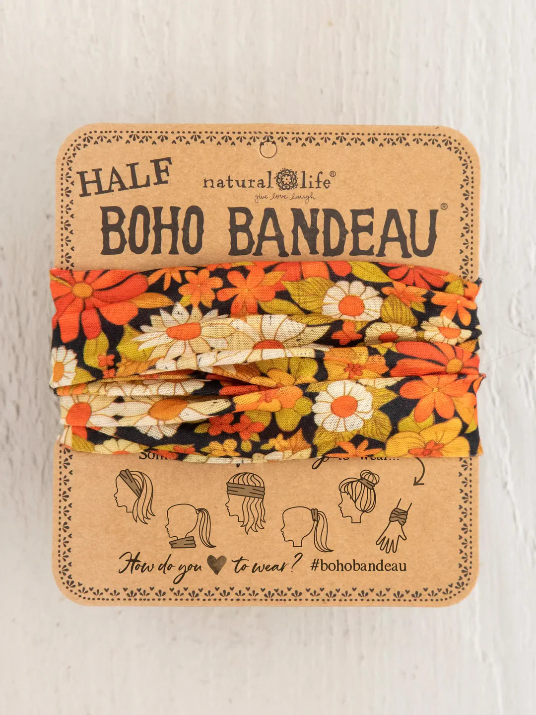 Half BOHO Bandeau Headband