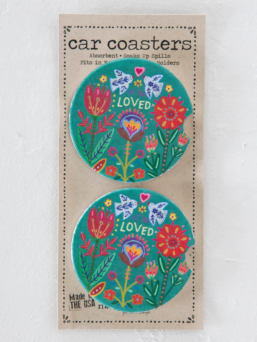 Loved Car Coasters
