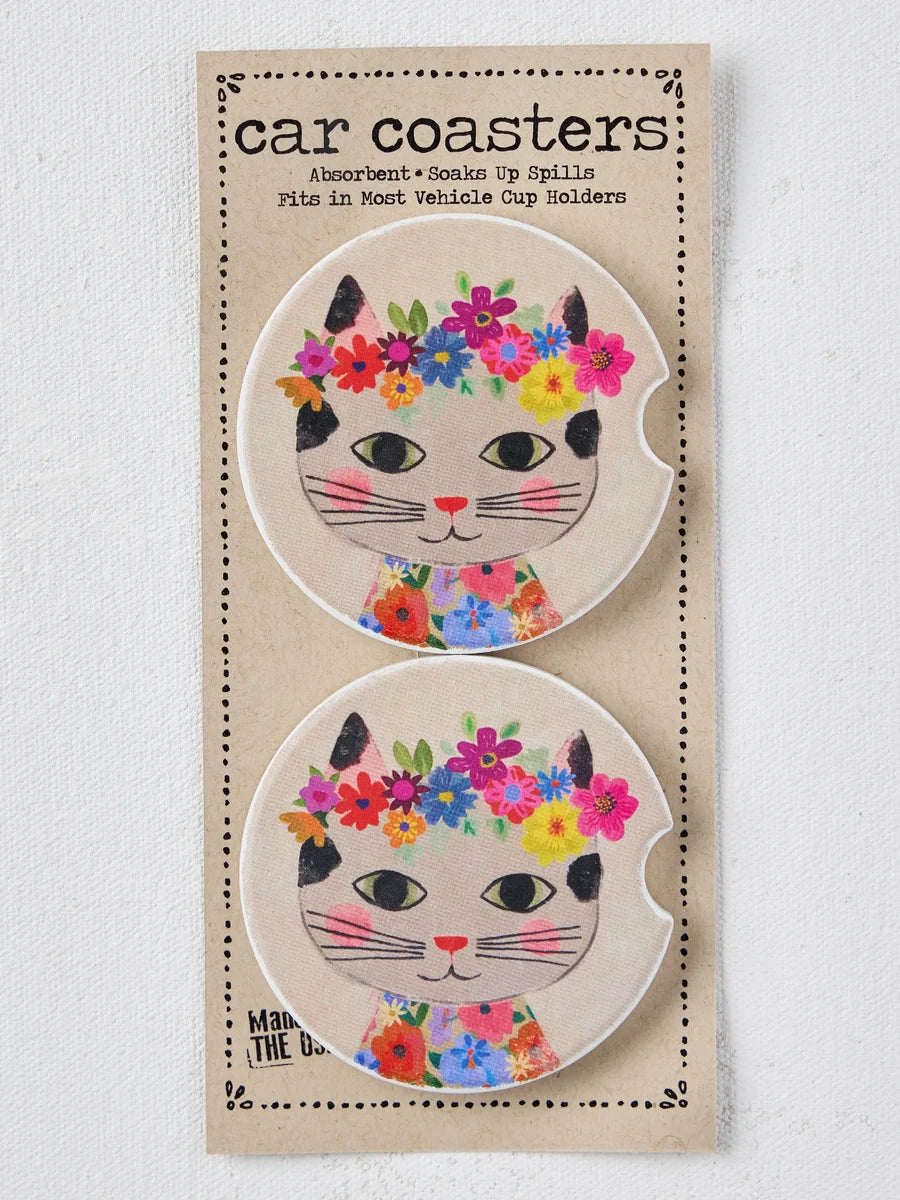 Cat Car Coasters