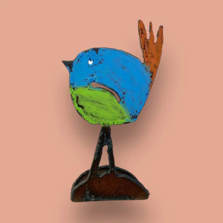 Cute Bird Gift Standing Desk Recycle Tabletop
