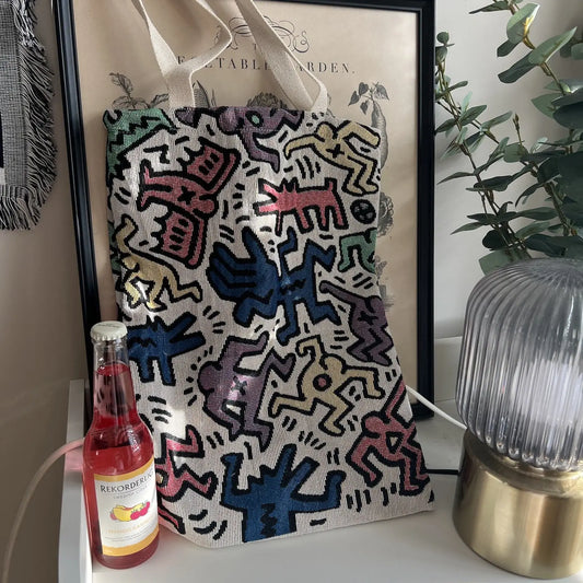 Vintage Camping Tote Bags