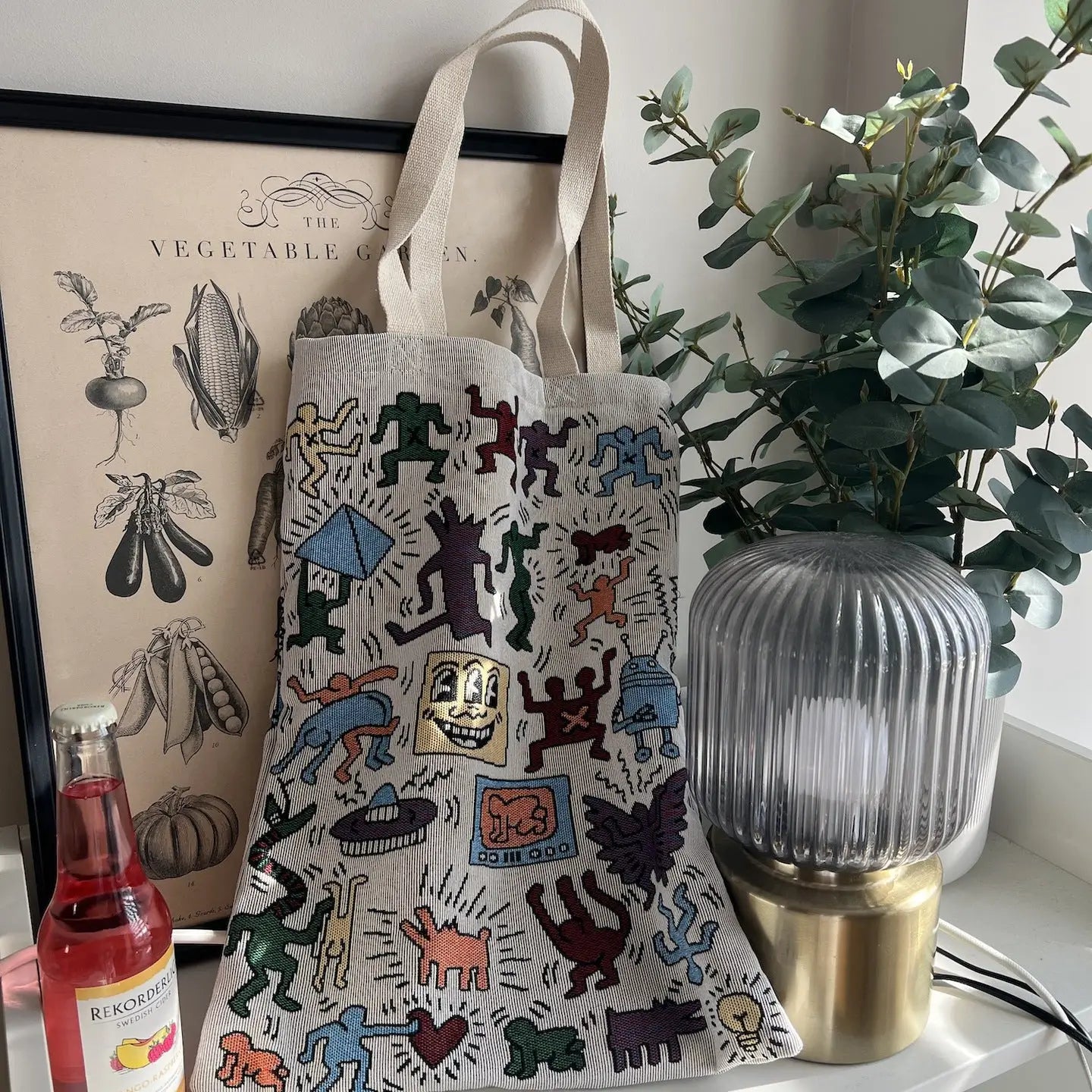 Vintage Camping Tote Bags