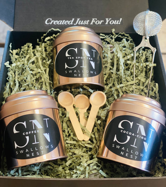 Hot Beverage Trio Gift Box