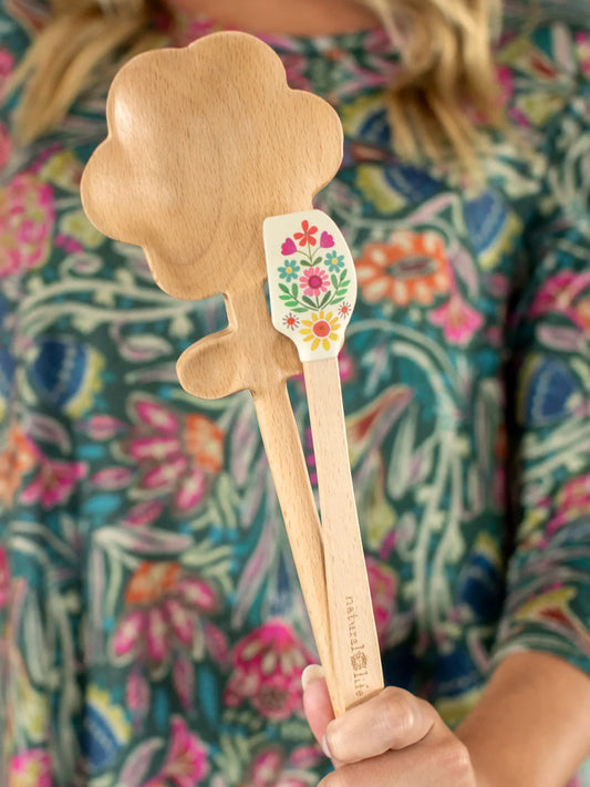 Wooden Spoon & Spatula Set