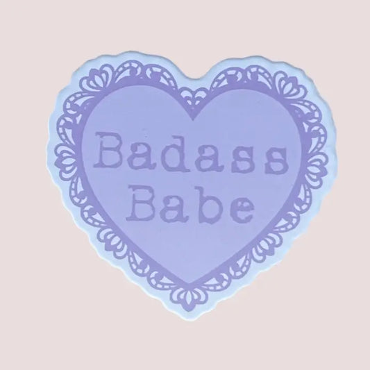 Heart-shaped Acrylic Pins