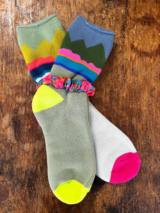 Icon Roll Top Socks