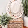 Floral Print Hat