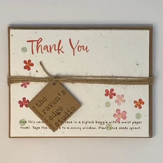Plantable Thank You Cards | Wildflower Cards