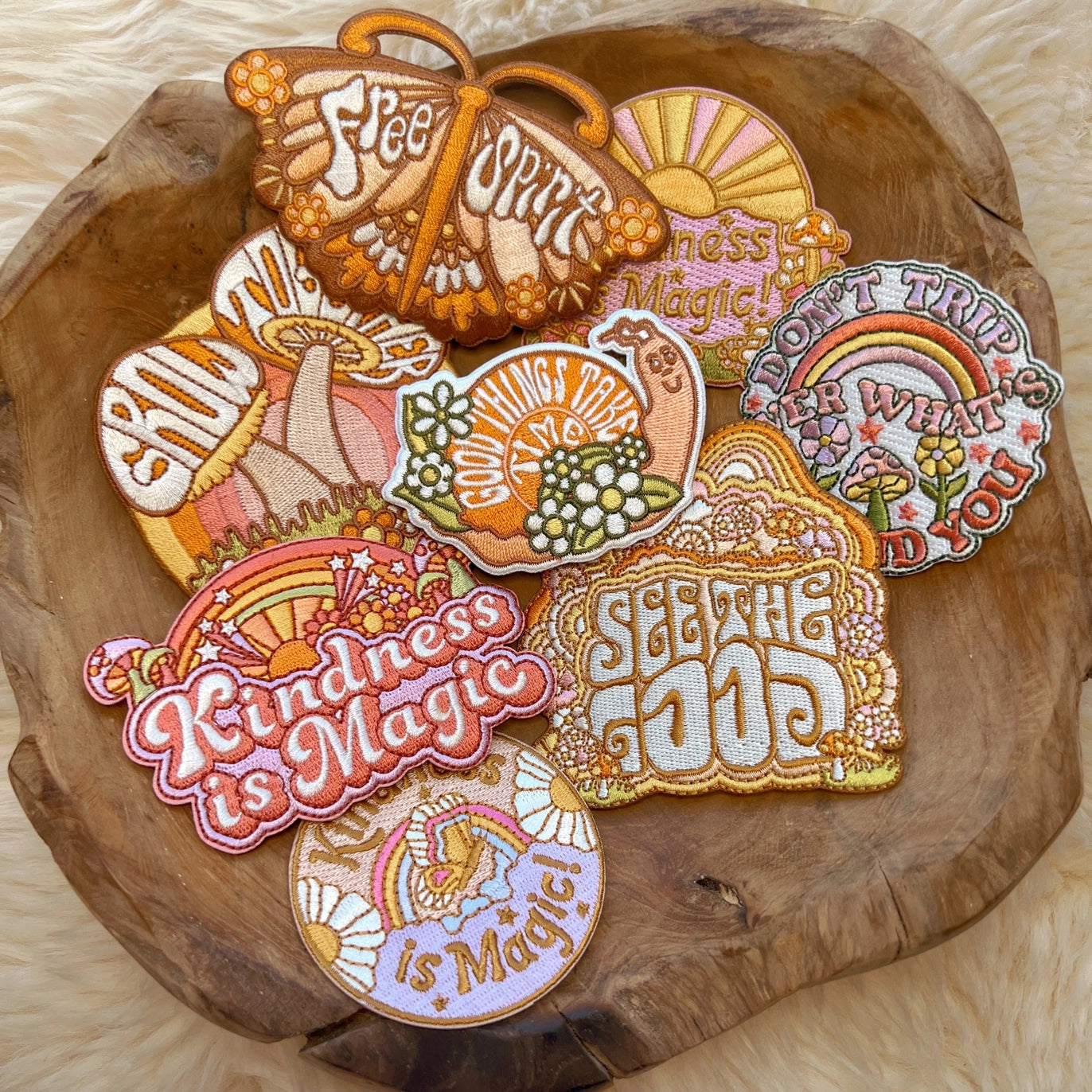 Patches Iron-On Embroidered