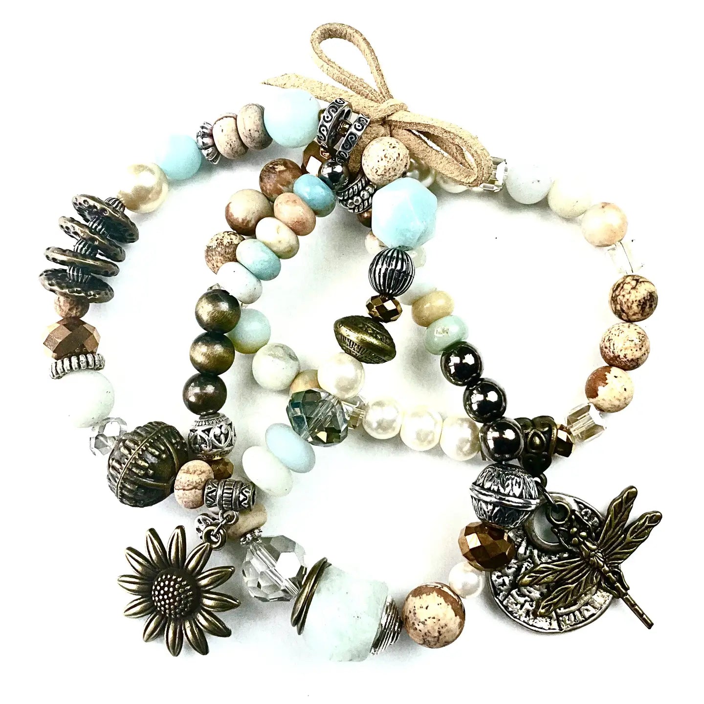 Mix Beaded Stretch Bracelet