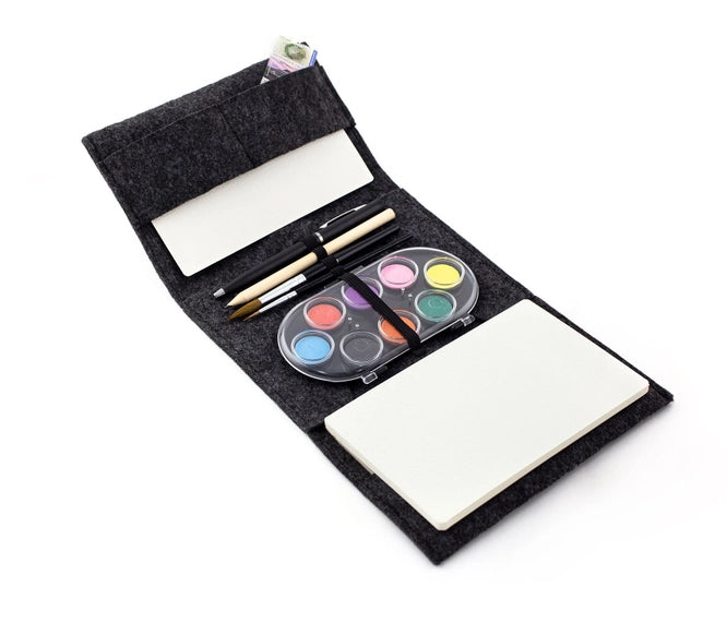 Jotblock Travel Postcard Watercolor Paint Set