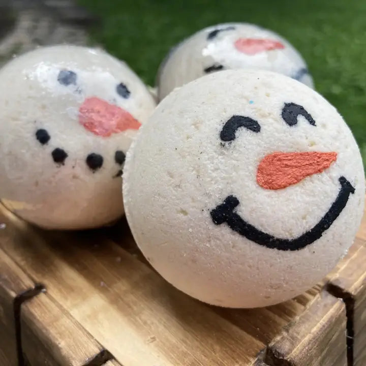 Goat Milk Bath Bomb - Snowman