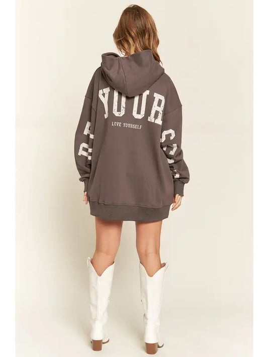 Be Your Self Graphic Hoodie