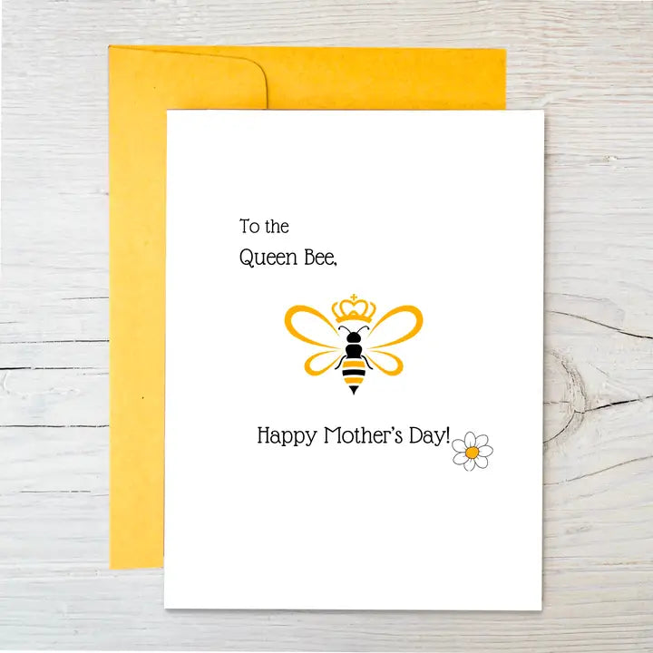 Plantable Card | Mother’S Day Card | To the Queen Bee