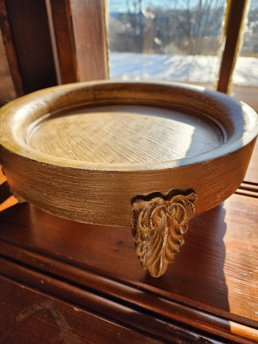 Ornate Wood Riser