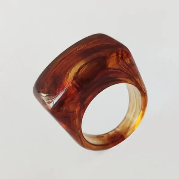 Rings Acrylic Geometric Shape