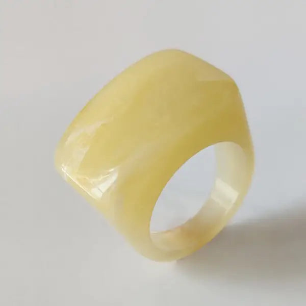 Rings Acrylic Geometric Shape