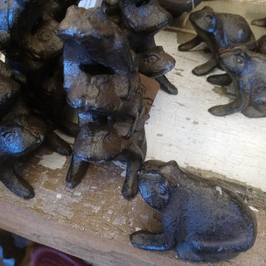 Cast iron frogs