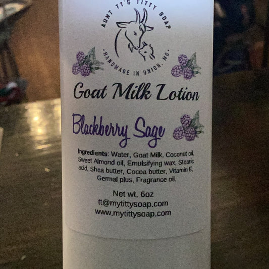 Goat milk lotion