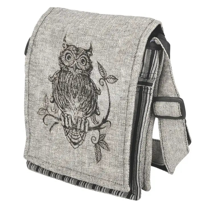 Owl Crossbody with Flap Closure