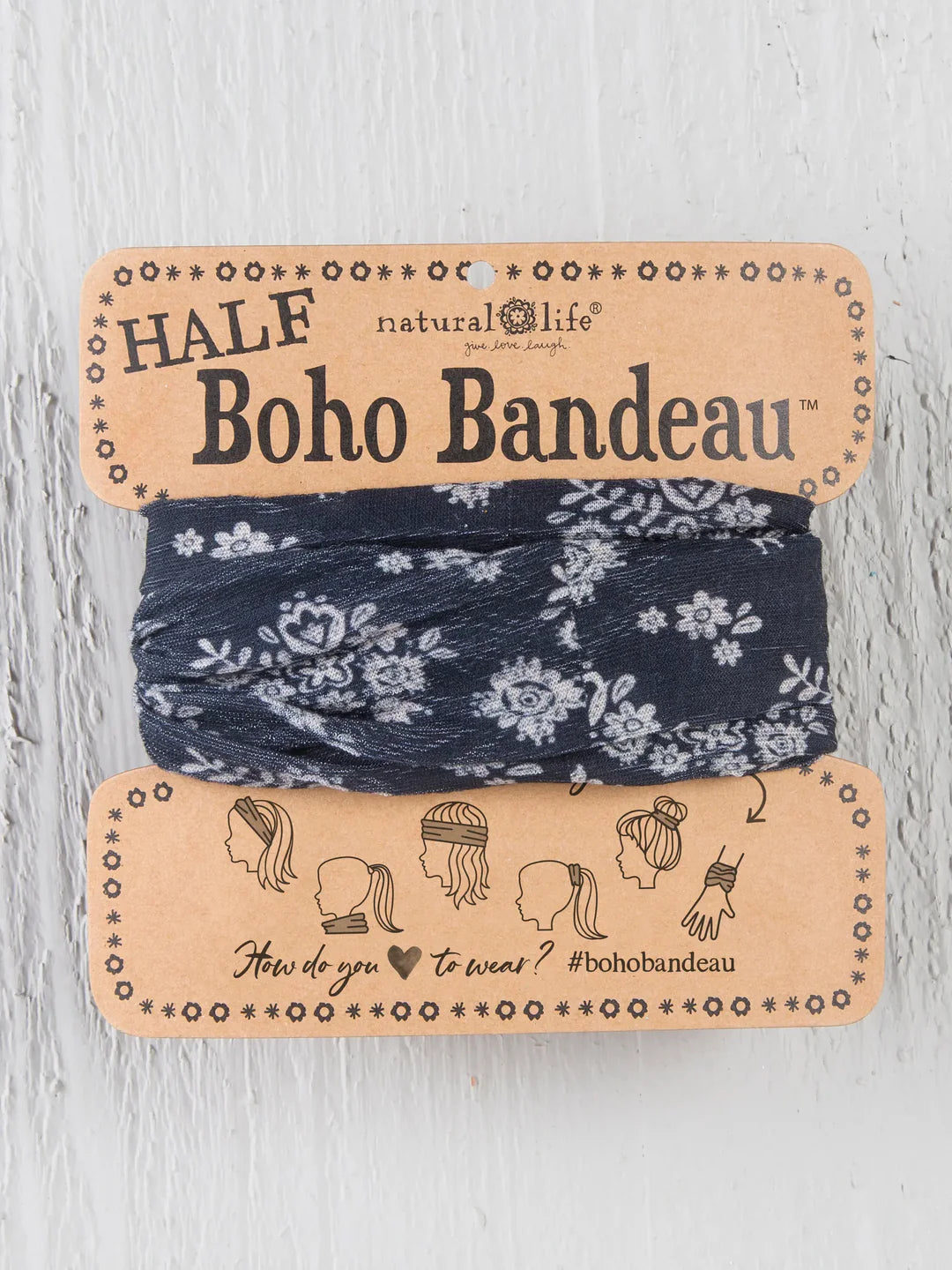 Half BOHO Bandeau Headband