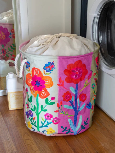 Boho Printed Laundry Hamper