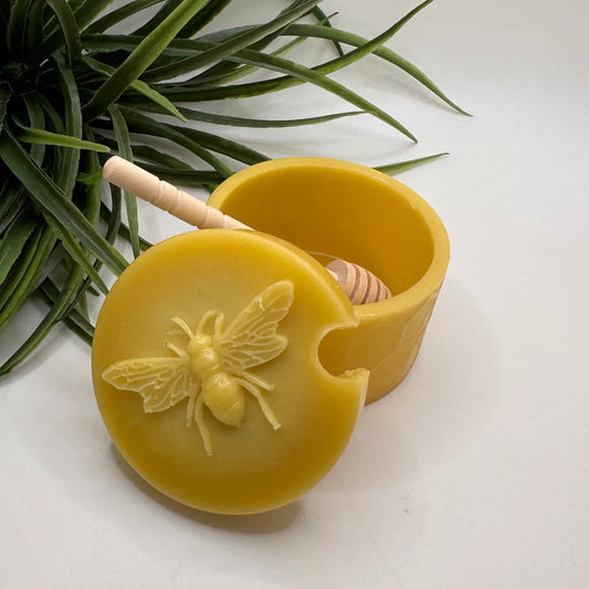 Pure Beeswax Caricature Honey Jar