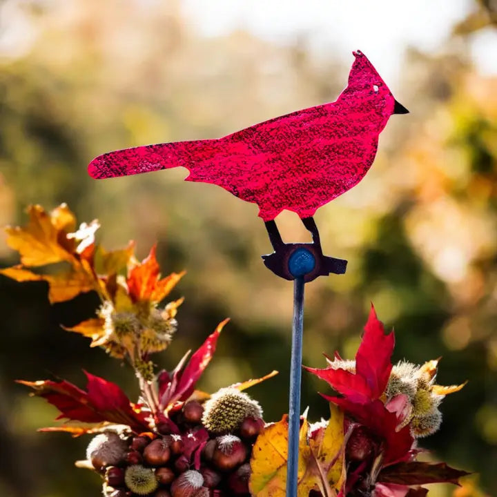 Cardinal Plant Stake Garden