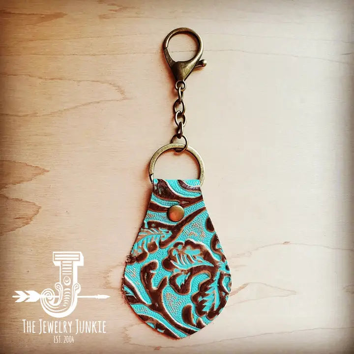 Cowboy Embossed Key Chain