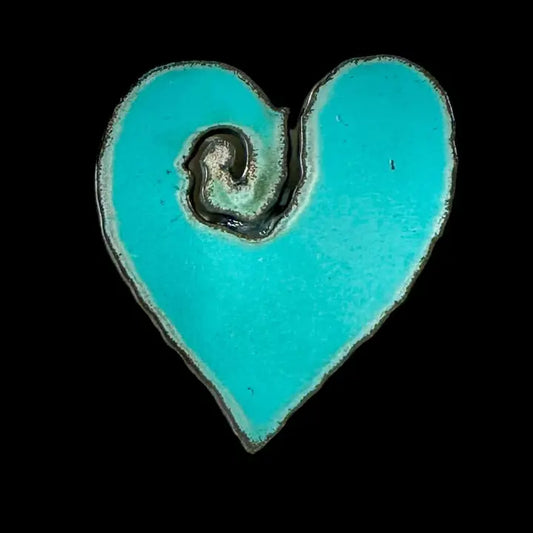 Heart Magnet Recycled Metal