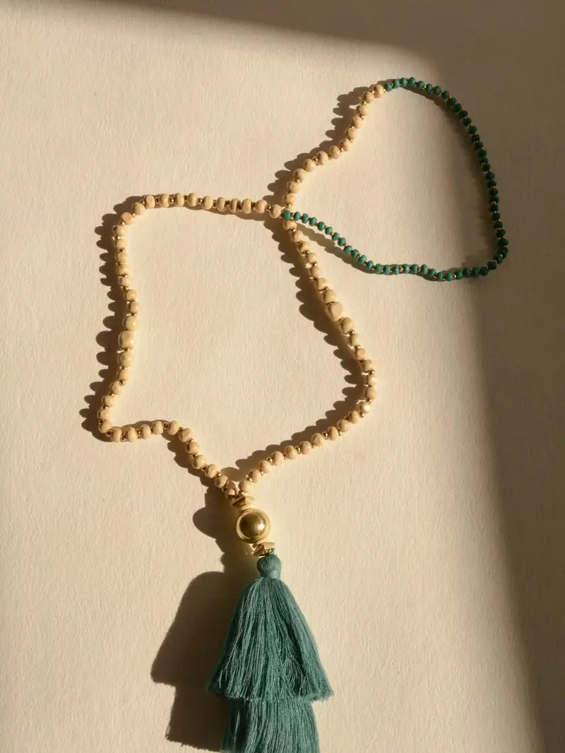 18" Bohemia Tassel Necklace