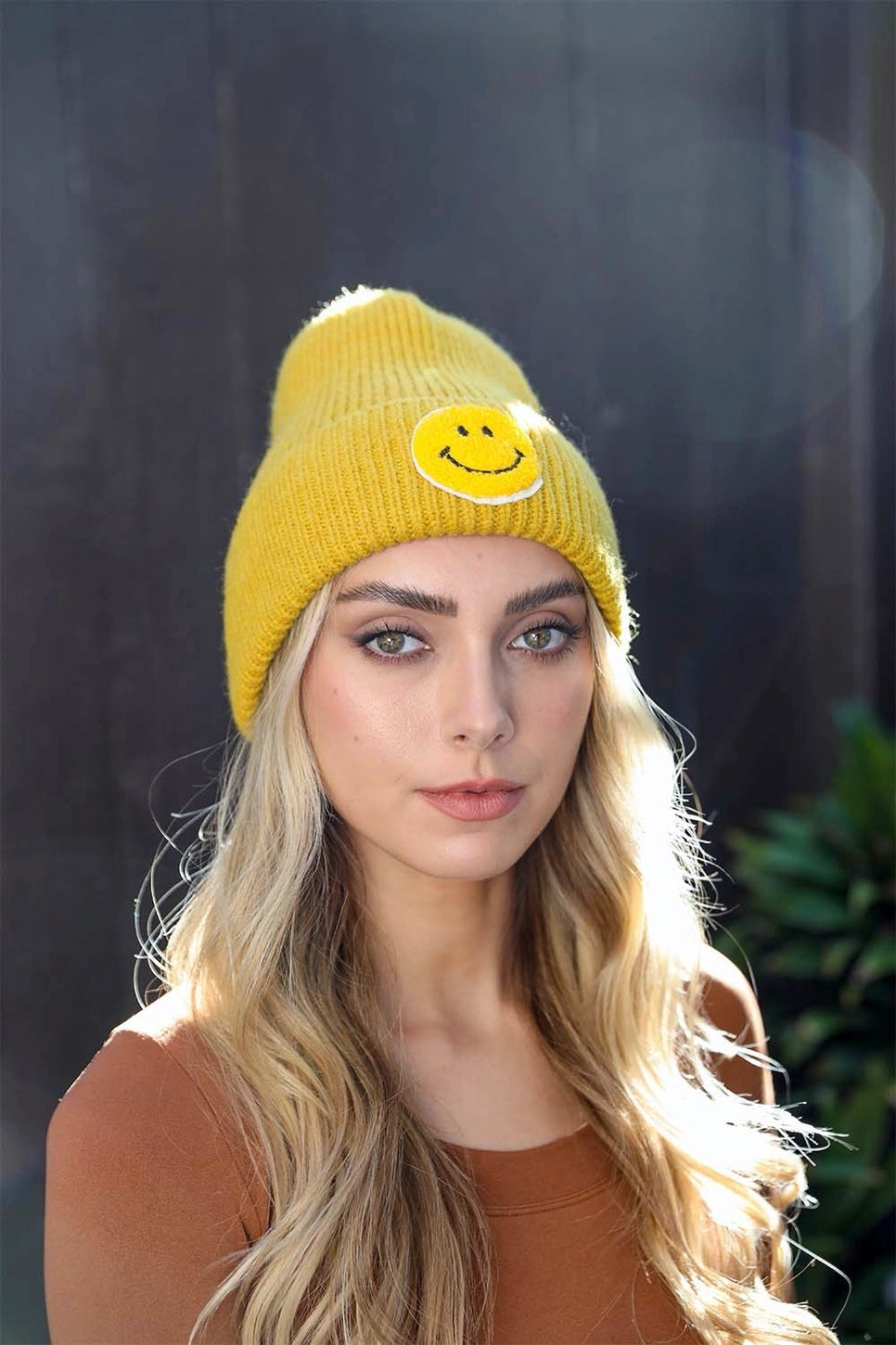 Smiley Face Beanie