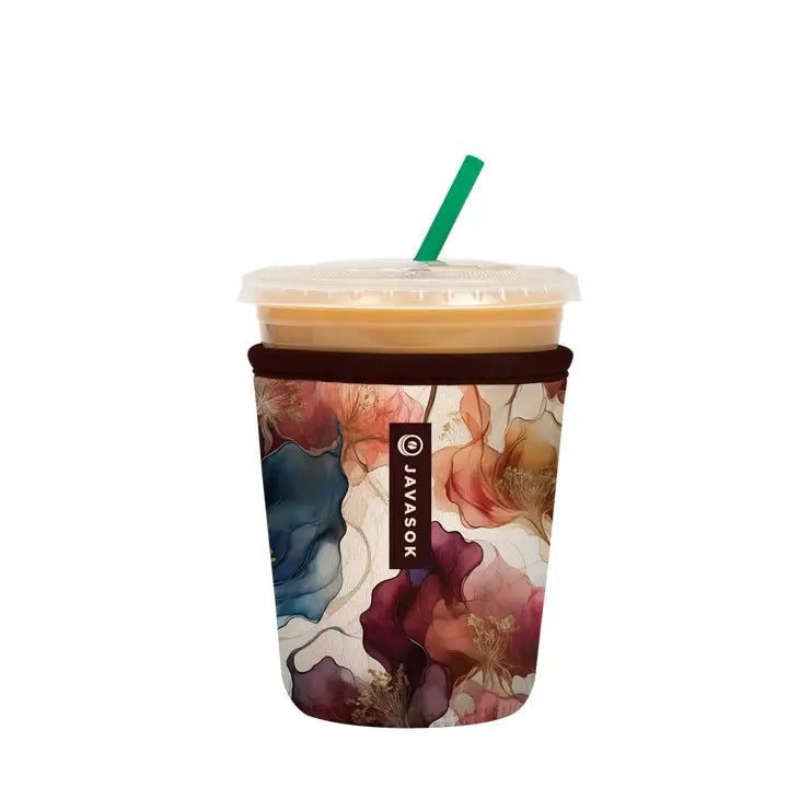 JavaSok Drink Sleeve - Watercolor Whisper