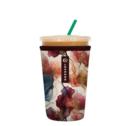 JavaSok Drink Sleeve - Watercolor Whisper
