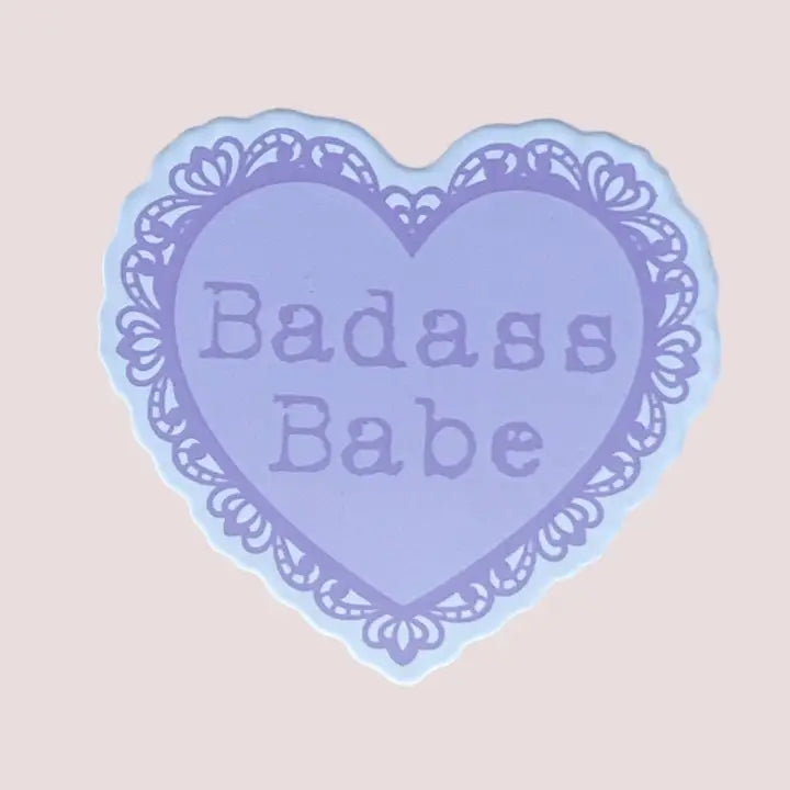 Heart-shaped Acrylic Pins