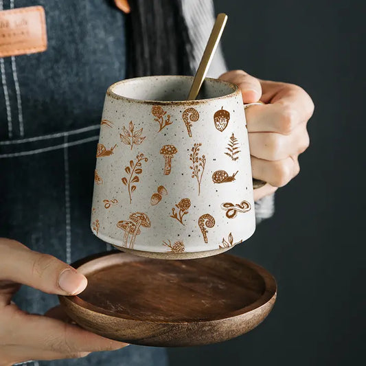 Enchanting Woodland Stoneware Mug