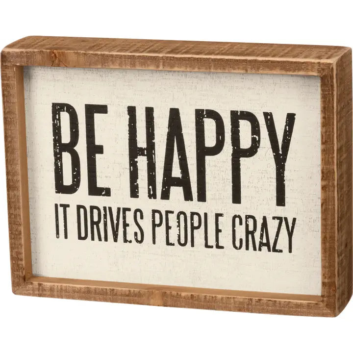 Wooden Box Signs