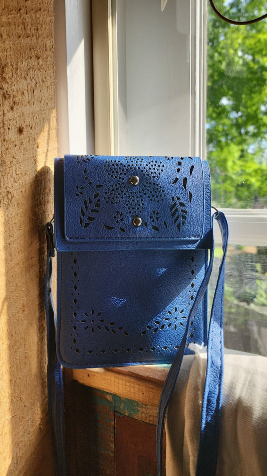 Crossbody Bag-Blue