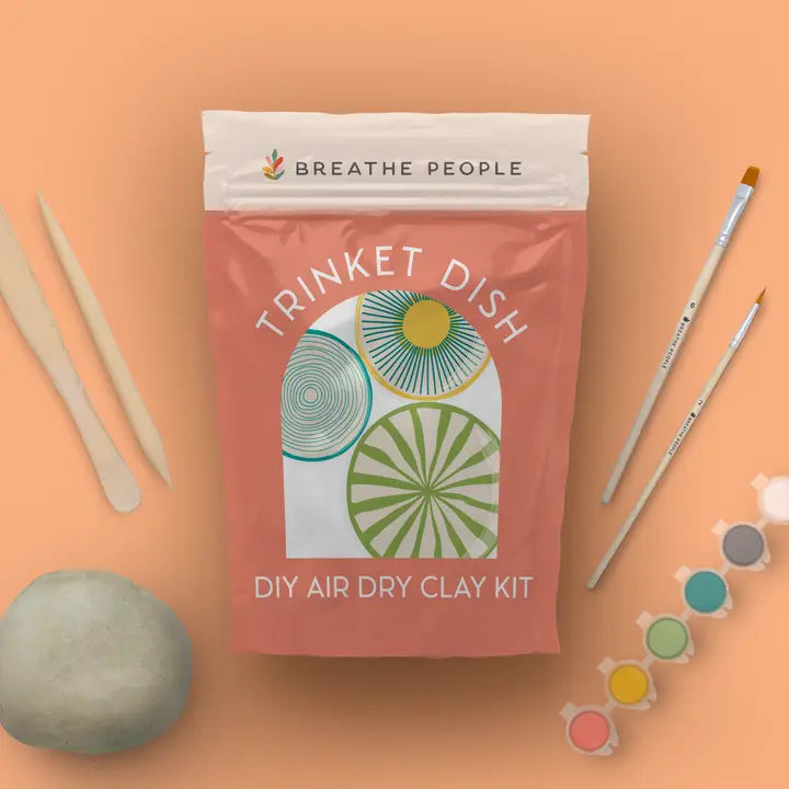 Diy Air Dry Clay Kit- Make Your Own Trinket Dish